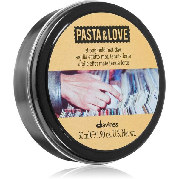 Davines Davines Pasta & Love Strong-Hold Mat Clay stiling ilovica za lase mat 50 ml