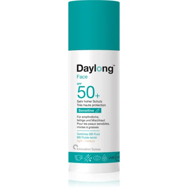 Daylong Daylong Sensitive Face BB Fluid SPF50+ zaščitni fluid za vse tipe kože, vključno z občutljivo kožo SPF 50+ 50 ml