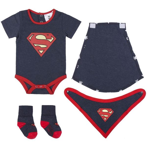 DC Comics DC Comics Superman darilni set za dojenčke 6-12m