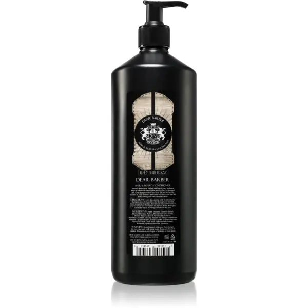 Dear Barber Dear Barber Conditioner balzam za lase in brado 1000 ml