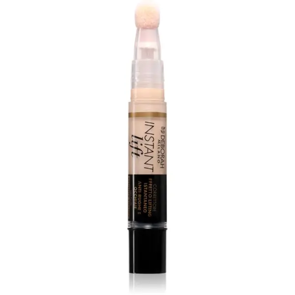 Deborah Milano Deborah Milano Instant Lift tekoči korektor z aplikatorjem z gobico odtenek 2 Beige 4.2 g
