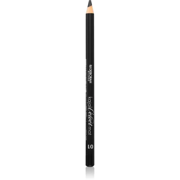 Deborah Milano Deborah Milano Kajal Velvet Mat kajal svinčnik za oči odtenek 01 Nero 1.3 g