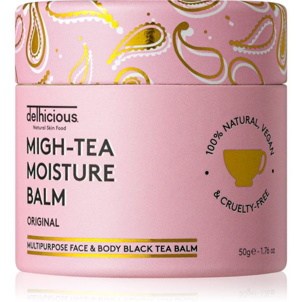 delhicious delhicious MIGH-TEA MOISTURE BALM večnamenski balzam za zelo suho in občutljivo kožo 50 g