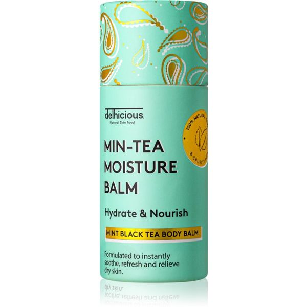 delhicious delhicious MIN-TEA MOISTURE BALM intenzivni regeneracijski balzam za telo za suho in občutljivo kožo 70 g