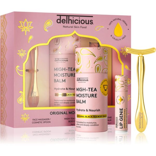 delhicious delhicious MOISTURE MAGIC darilni set (za telo in obraz)