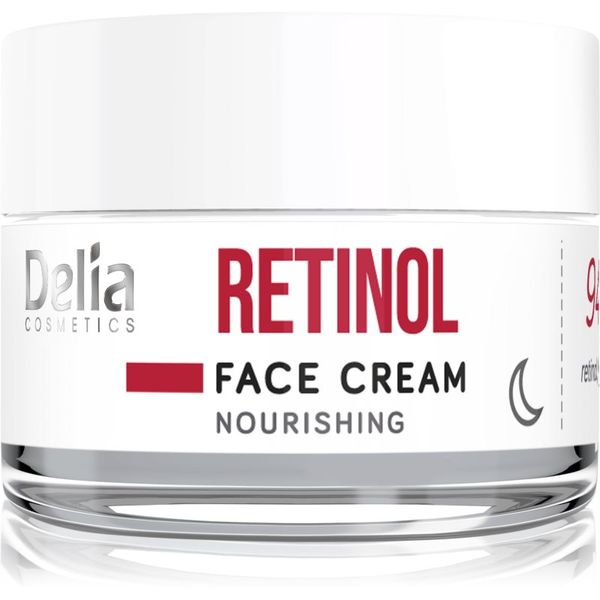 Delia Cosmetics Delia Cosmetics Authentic Beauty Retinol hranilna nočna krema za obraz 50 ml