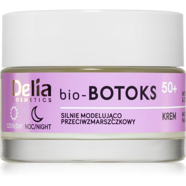 Delia Cosmetics Delia Cosmetics BIO-BOTOKS preoblikovalna krema proti gubam 50+ 50 ml