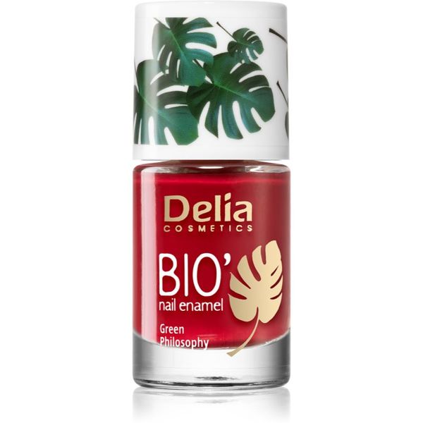 Delia Cosmetics Delia Cosmetics Bio Green Philosophy lak za nohte odtenek 611 Red 11 ml