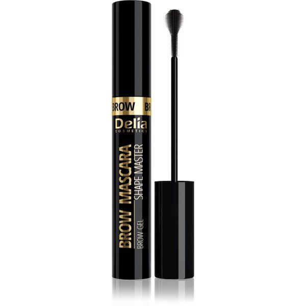 Delia Cosmetics Delia Cosmetics Brow Mascara Shape Master maskara za obrvi odtenek 03 Black 11 ml