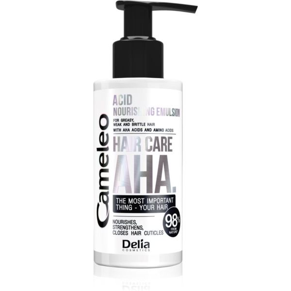 Delia Cosmetics Delia Cosmetics Cameleo AHA hranilna emulzija za šibke lase 150 ml