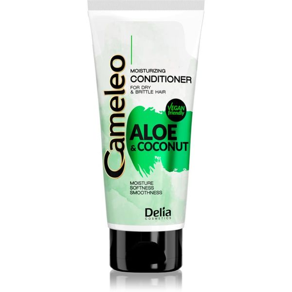 Delia Cosmetics Delia Cosmetics Cameleo Aloe & Coconut vlažilni balzam za suhe in krhke lase 200 ml