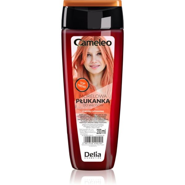 Delia Cosmetics Delia Cosmetics Cameleo Flower Water tonirana barva za lase odtenek Peach 200 ml