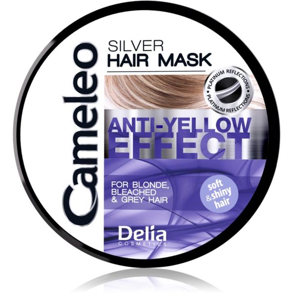 Delia Cosmetics Delia Cosmetics Cameleo Silver maska za lase za nevtralizacijo rumenih odtenkov 200 ml