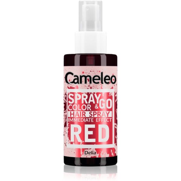 Delia Cosmetics Delia Cosmetics Cameleo Spray & Go tonirano pršilo za lase odtenek Red 150 ml