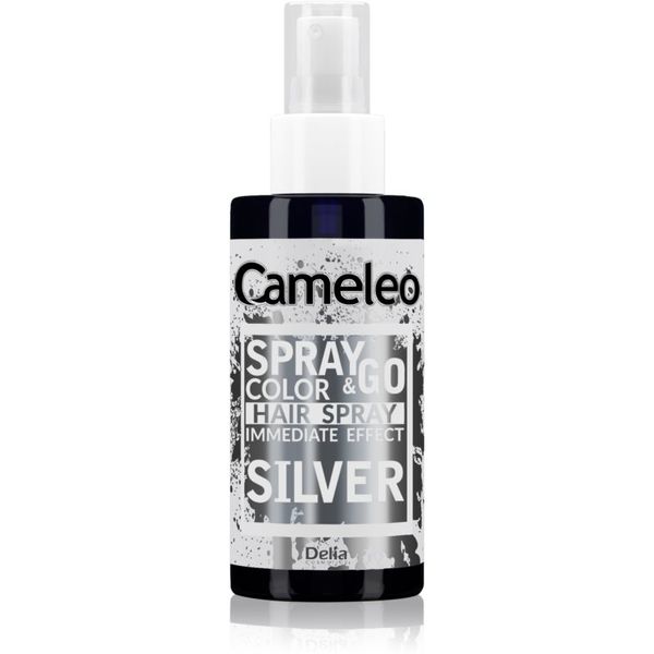 Delia Cosmetics Delia Cosmetics Cameleo Spray & Go tonirano pršilo za lase odtenek Silver 150 ml
