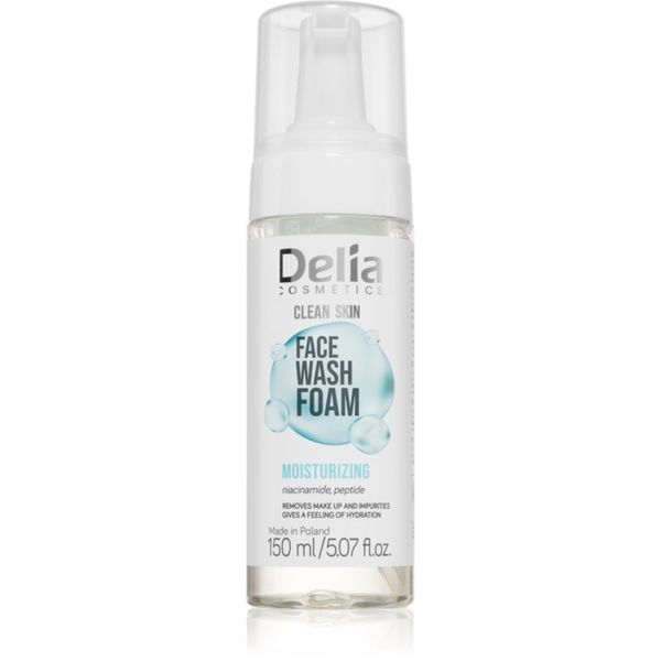 Delia Cosmetics Delia Cosmetics Clean Skin čistilna pena za obraz z vlažilnim učinkom 150 ml