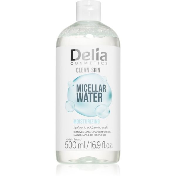 Delia Cosmetics Delia Cosmetics Clean Skin micelarna voda z vlažilnim učinkom 500 ml