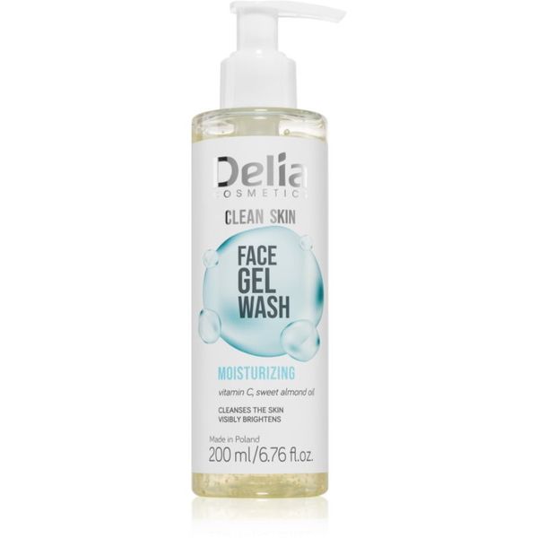 Delia Cosmetics Delia Cosmetics Clean Skin vlažilni čistilni gel za obraz 200 ml