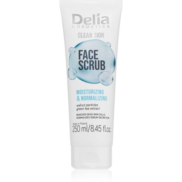 Delia Cosmetics Delia Cosmetics Clean Skin vlažilni piling za obraz 250 ml