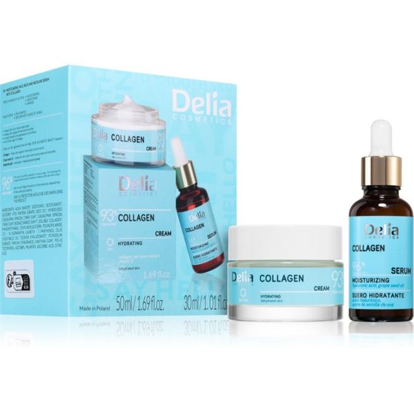 Delia Cosmetics Delia Cosmetics Collagen Set darilni set za obraz, vrat in dekolte