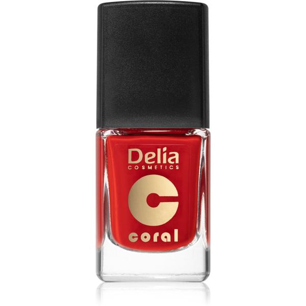 Delia Cosmetics Delia Cosmetics Coral Classic lak za nohte odtenek 515 Lady in red 11 ml