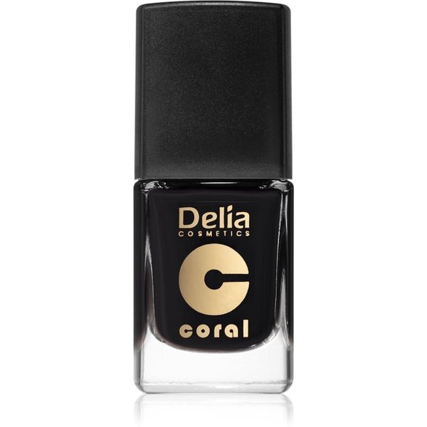 Delia Cosmetics Delia Cosmetics Coral Classic lak za nohte odtenek 532 Black Orchid 11 ml