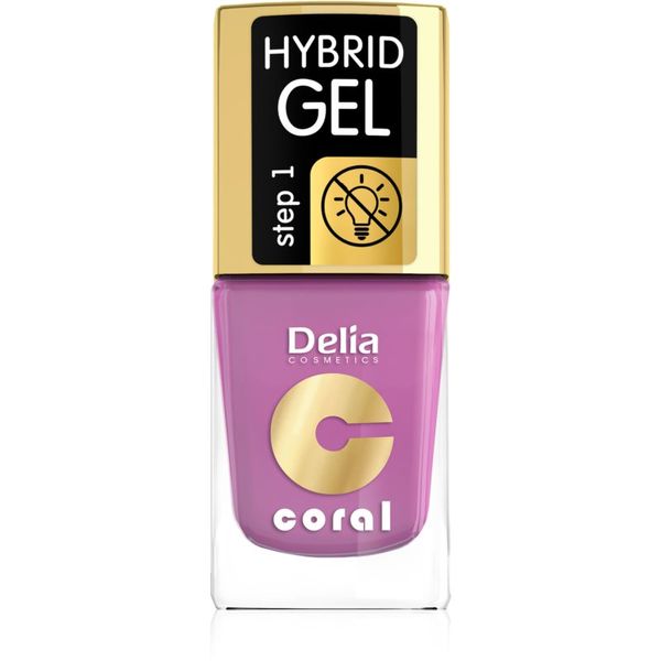 Delia Cosmetics Delia Cosmetics Coral Nail Enamel Hybrid Gel gel lak za nohte odtenek 05 11 ml