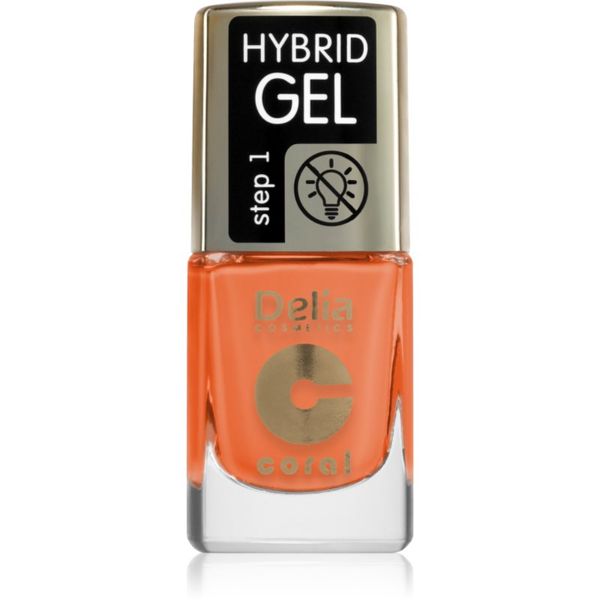 Delia Cosmetics Delia Cosmetics Coral Nail Enamel Hybrid Gel gel lak za nohte odtenek 143 11 ml