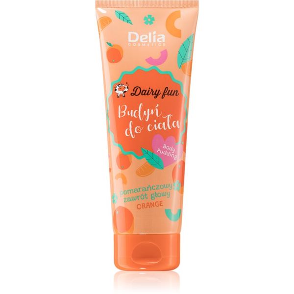 Delia Cosmetics Delia Cosmetics Dairy Fun pena za telo za razvajanje Orange 250 ml