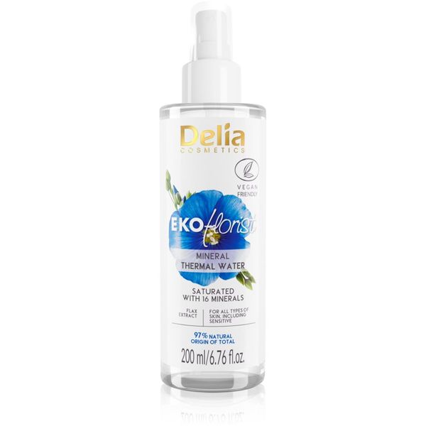 Delia Cosmetics Delia Cosmetics Ekoflorist voda za obraz z minerali 200 ml