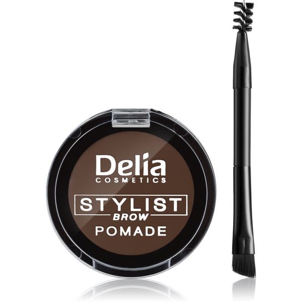 Delia Cosmetics Delia Cosmetics Eyebrow Expert pomada za obrvi odtenek Dark Brown 4 g