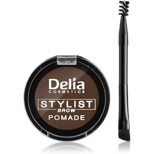 Delia Cosmetics Delia Cosmetics Eyebrow Expert pomada za obrvi odtenek Dark Brown 4 g