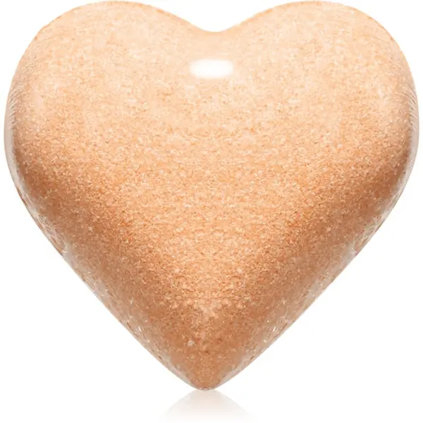 Delia Cosmetics Delia Cosmetics Fizzing Bath Heart Orange kroglica za kopel 100 g