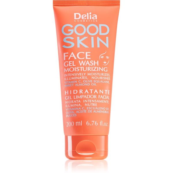 Delia Cosmetics Delia Cosmetics Good Skin vlažilni gel za umivanje za obraz 200 ml