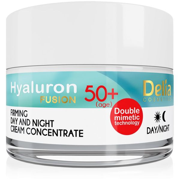 Delia Cosmetics Delia Cosmetics Hyaluron Fusion 50+ učvrstitvena krema proti gubam 50 ml