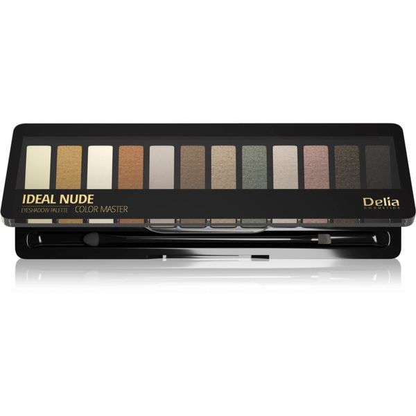 Delia Cosmetics Delia Cosmetics Ideal Nude Color Master paleta senčil za oči odtenek 01 18 g