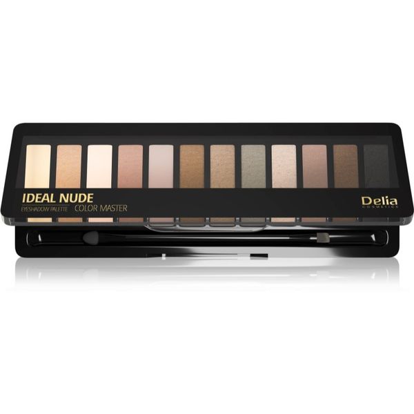 Delia Cosmetics Delia Cosmetics Ideal Nude Color Master paleta senčil za oči odtenek 02 18 g