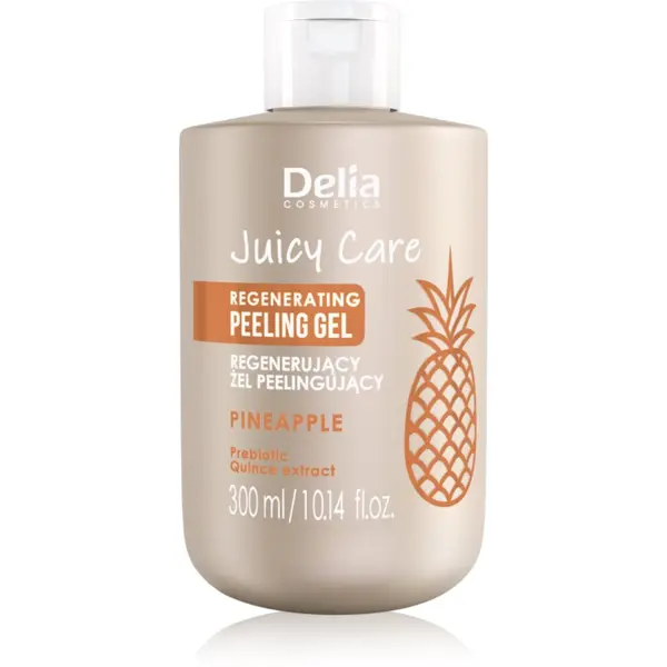 Delia Cosmetics Delia Cosmetics Juicy Care Pineapple piling za telo z regeneracijskim učinkom 300 ml