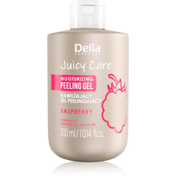 Delia Cosmetics Delia Cosmetics Juicy Care Raspberry vlažilni piling za telo 300 ml