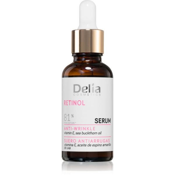 Delia Cosmetics Delia Cosmetics Retinol Anti-Wrinkle Serum serum proti gubam z retinolom 30 ml