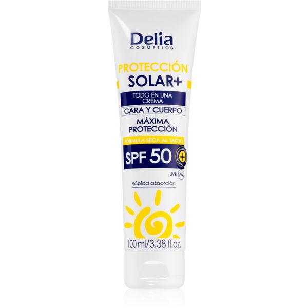 Delia Cosmetics Delia Cosmetics Sun Protect zaščitna krema za obraz SPF 50 100 ml