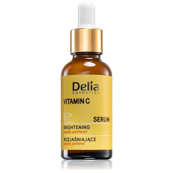 Delia Cosmetics Delia Cosmetics Vitamin C serum za osvetljevanje za obraz, vrat in dekolte 30 ml