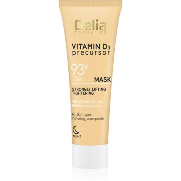 Delia Cosmetics Delia Cosmetics Vitamin D3 Precursor lifting maska za noč 50 m