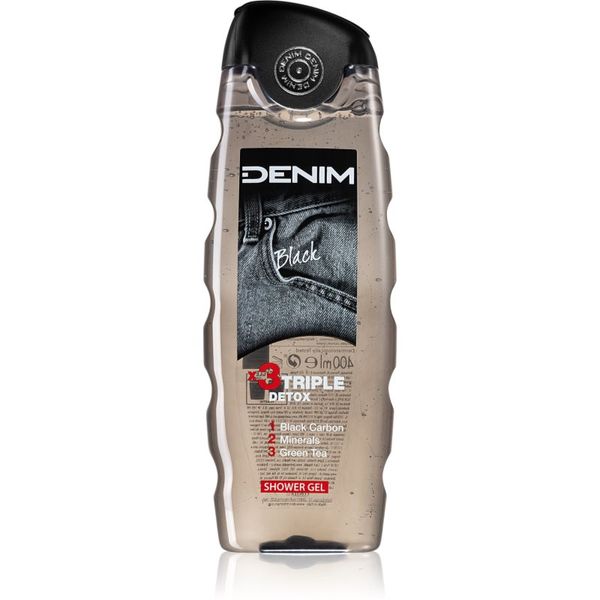 Denim Denim Black gel za prhanje za moške 400 ml