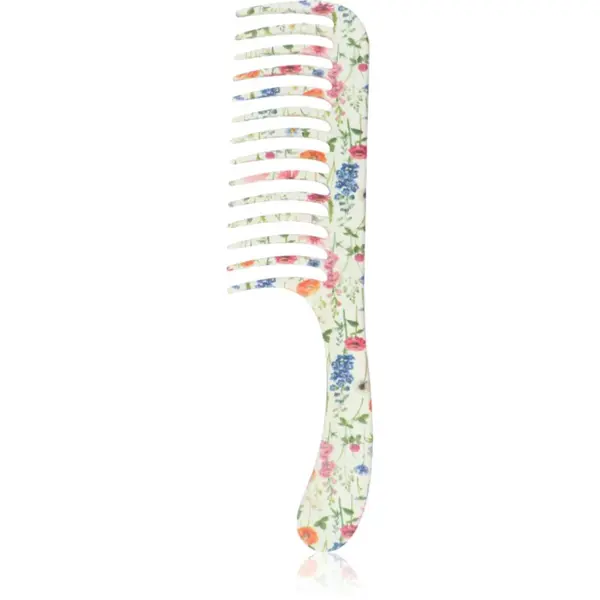 Denman Denman Floral Fantasies D28 Wide Tooth Detangler Comb glavnik za lase 1 kos