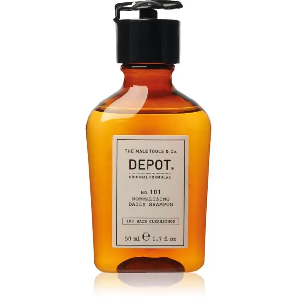 Depot DEPOT 100 HAIR CLEANSING NO. 101 NORMALIZING DAILY SHAMPOO šampon za normalizacijo za vsakodnevno uporabo 50 ml