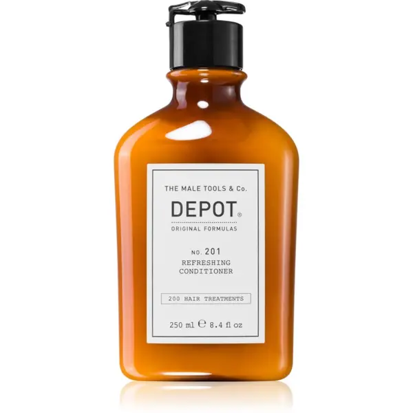 Depot Depot 200 HAIR TREATMENTS NO. 201 REFRESHING CONDITIONER vlažilni balzam za sijaj in mehkobo las 250 ml