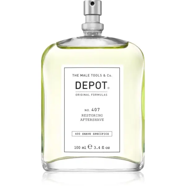 Depot DEPOT 400 SHAVE SPECIFICS NO. 407 RESTORING AFTERSHAVE osvežilna voda za po britju 100 ml