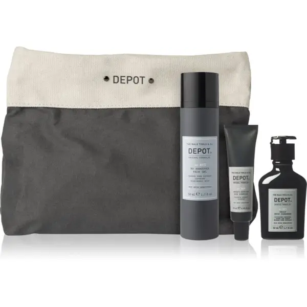 Depot DEPOT COSMETICS SETS Wake-Up Skin Treatment Set Potovalni set za moške
