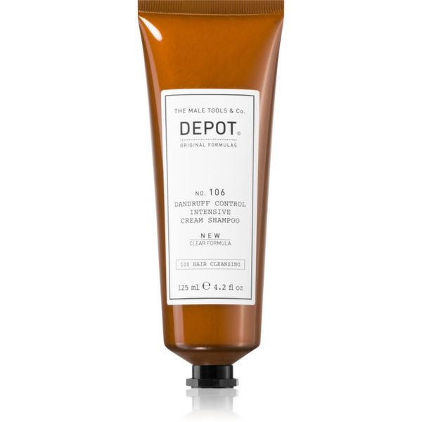 Depot Depot No. 106 Dandruff Control Intensive Cream Shampoo šampon proti prhljaju 125 ml